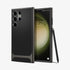 ACS05626 - Galaxy S23 Ultra Case Neo Hybrid in black showing the back